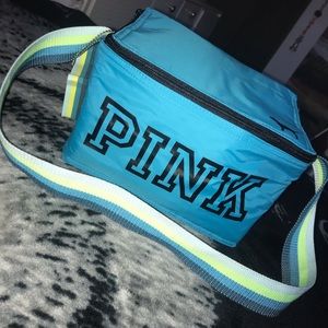 Pink lunch bag